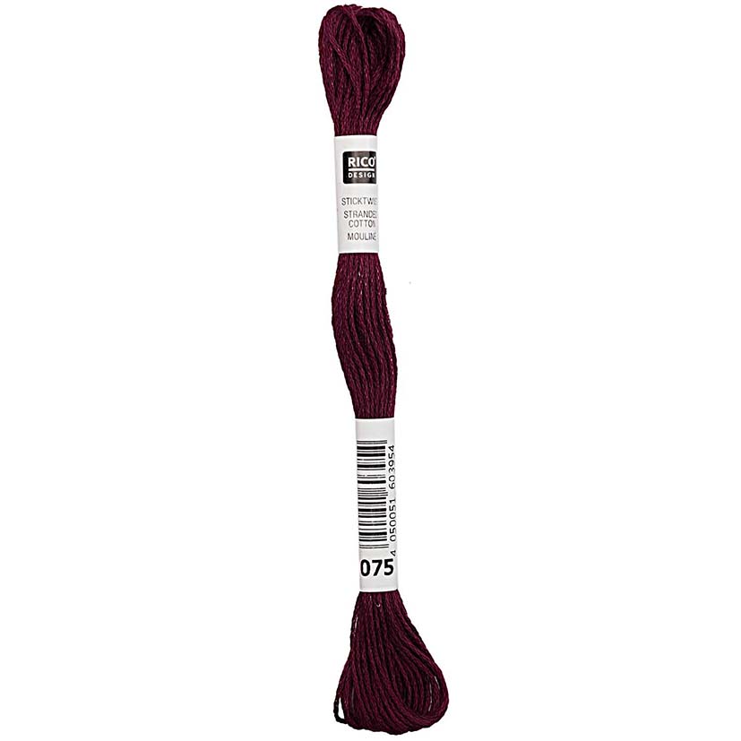 Rico Sticktwist Borduurgaren 8m 075 Berry Red
