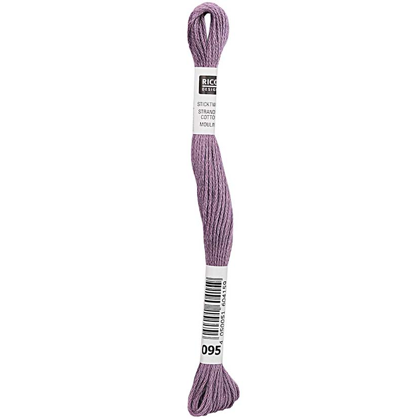 Rico Sticktwist Borduurgaren 8m 095 Aubergine