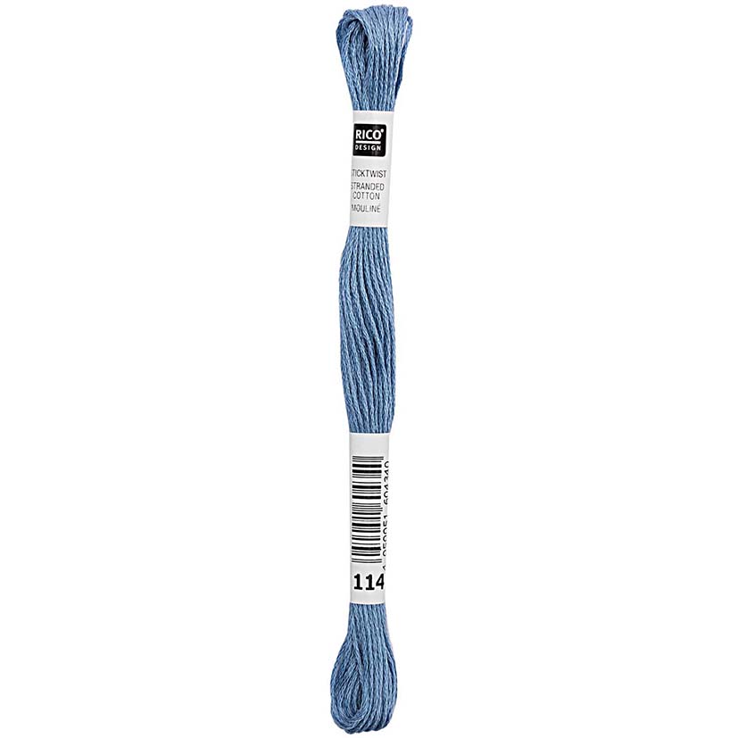 Rico Sticktwist Borduurgaren 8m 114 Light Blue