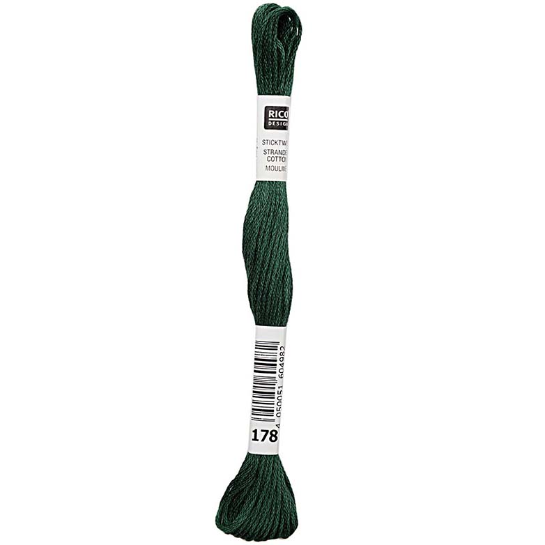 Rico Sticktwist Borduurgaren 8m 178 Pine green