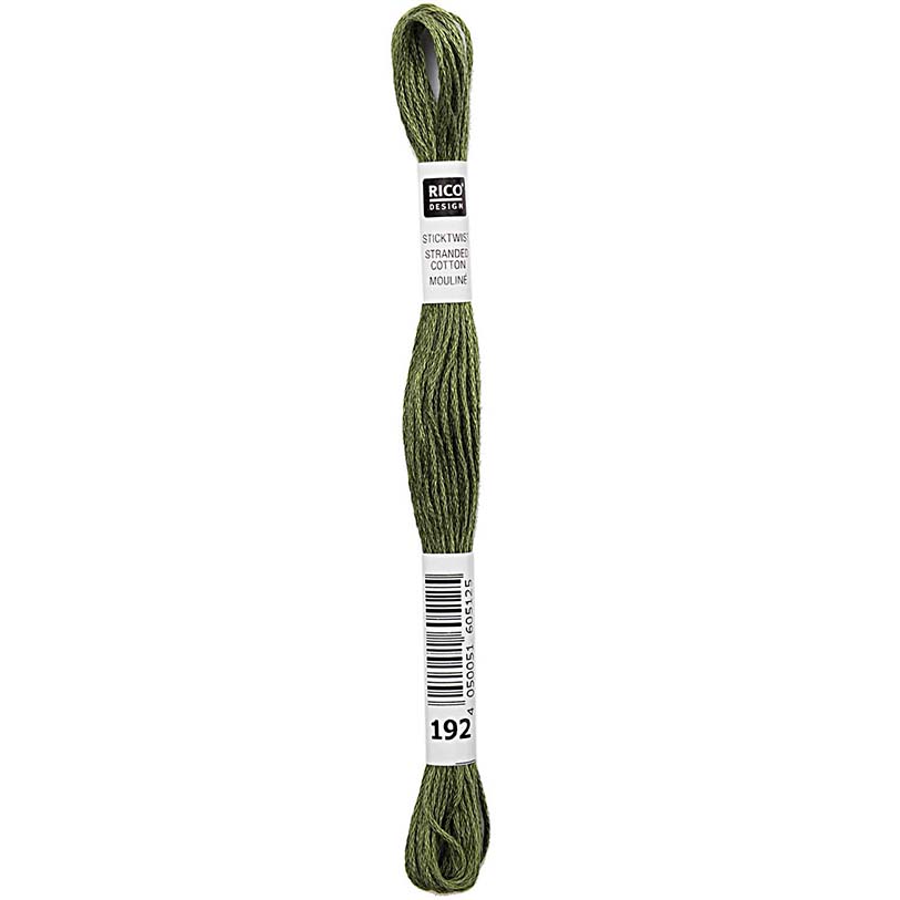 Rico Sticktwist Borduurgaren 8m 192 Light Green