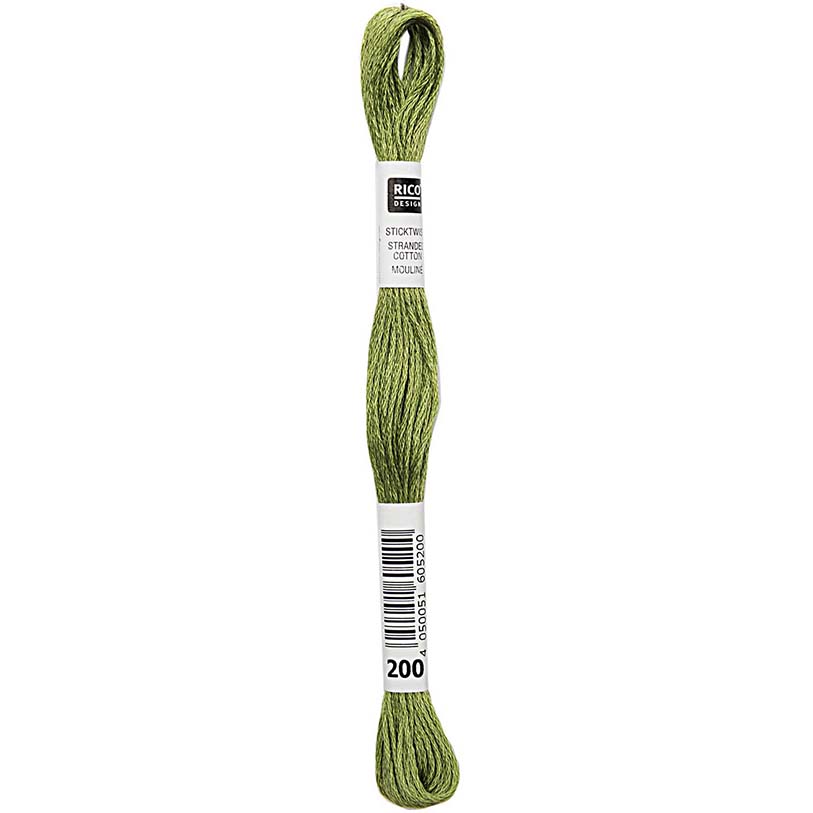 Rico Sticktwist Borduurgaren 8m 200 Green