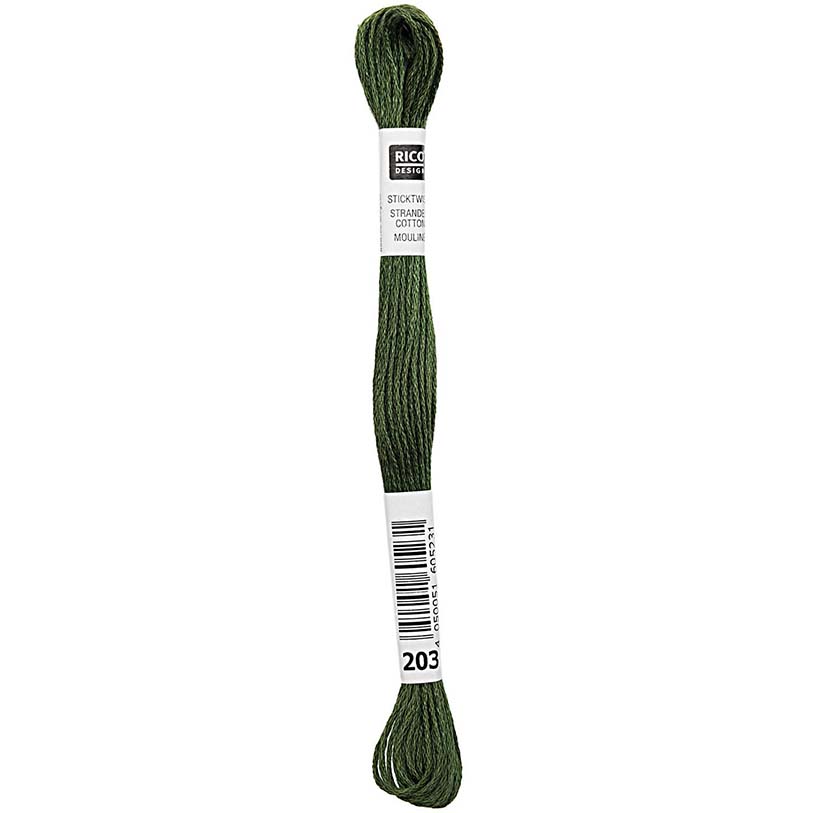Rico Sticktwist Borduurgaren 8m 203 Green