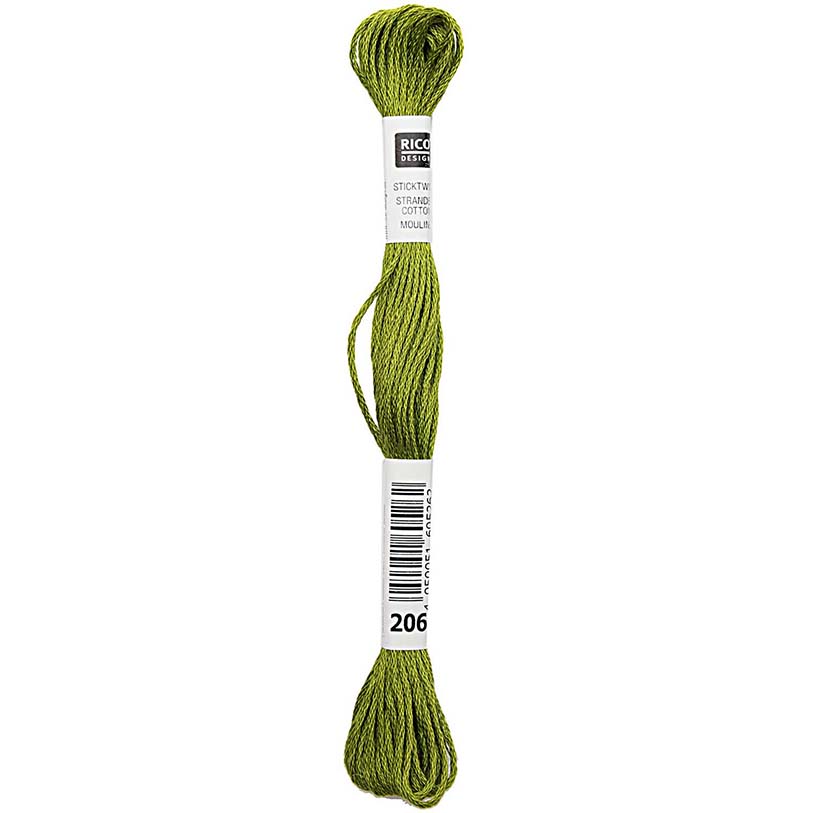 Rico Sticktwist Borduurgaren 8m 206 Kiwi Green