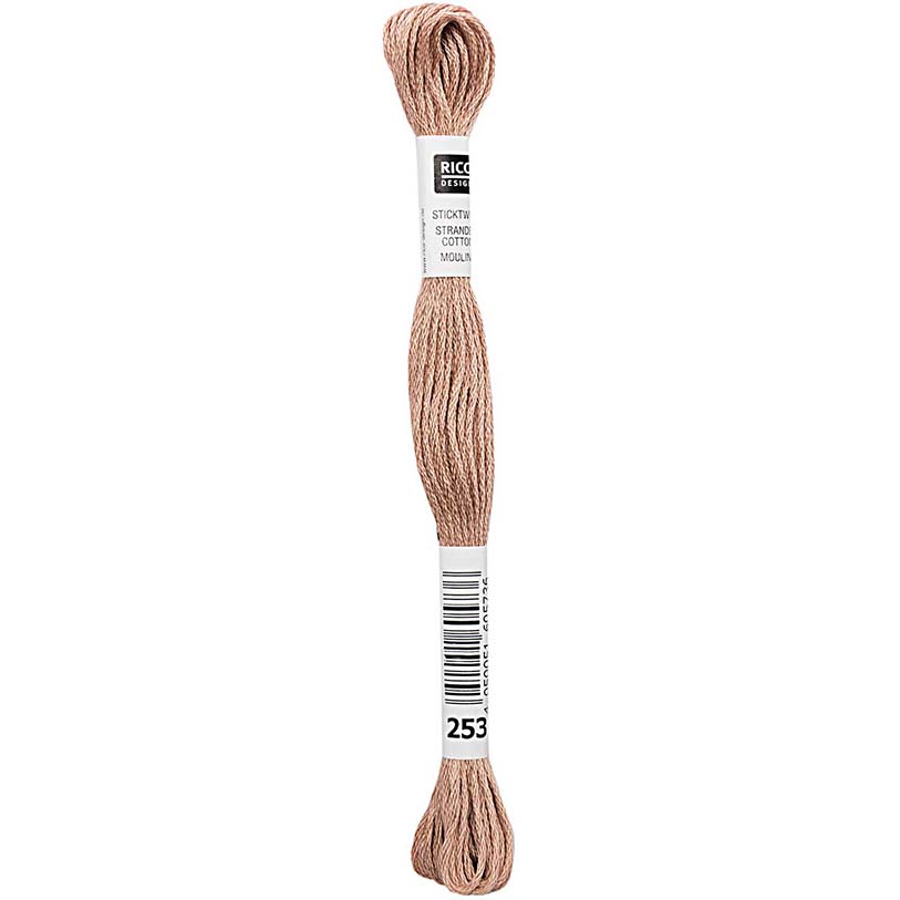 Rico Sticktwist Borduurgaren 8m 253 Rosewood