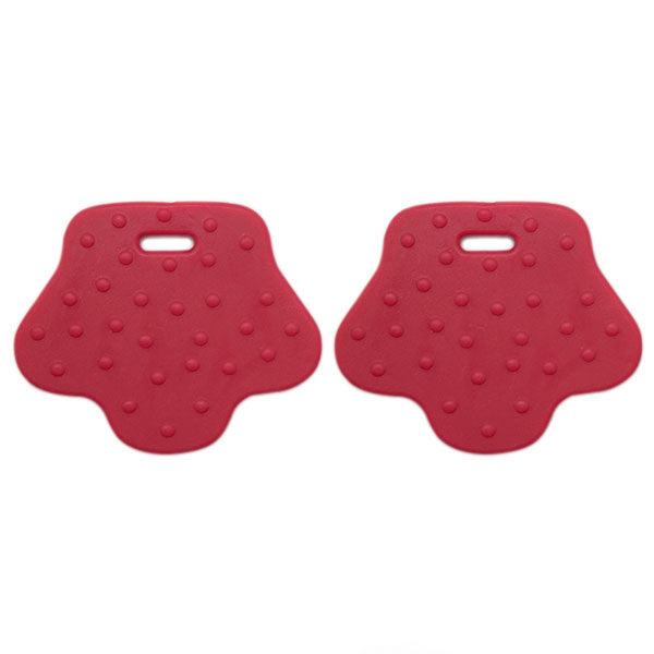 Go Handmade Dierenpootje Bijtringen 10 Rood