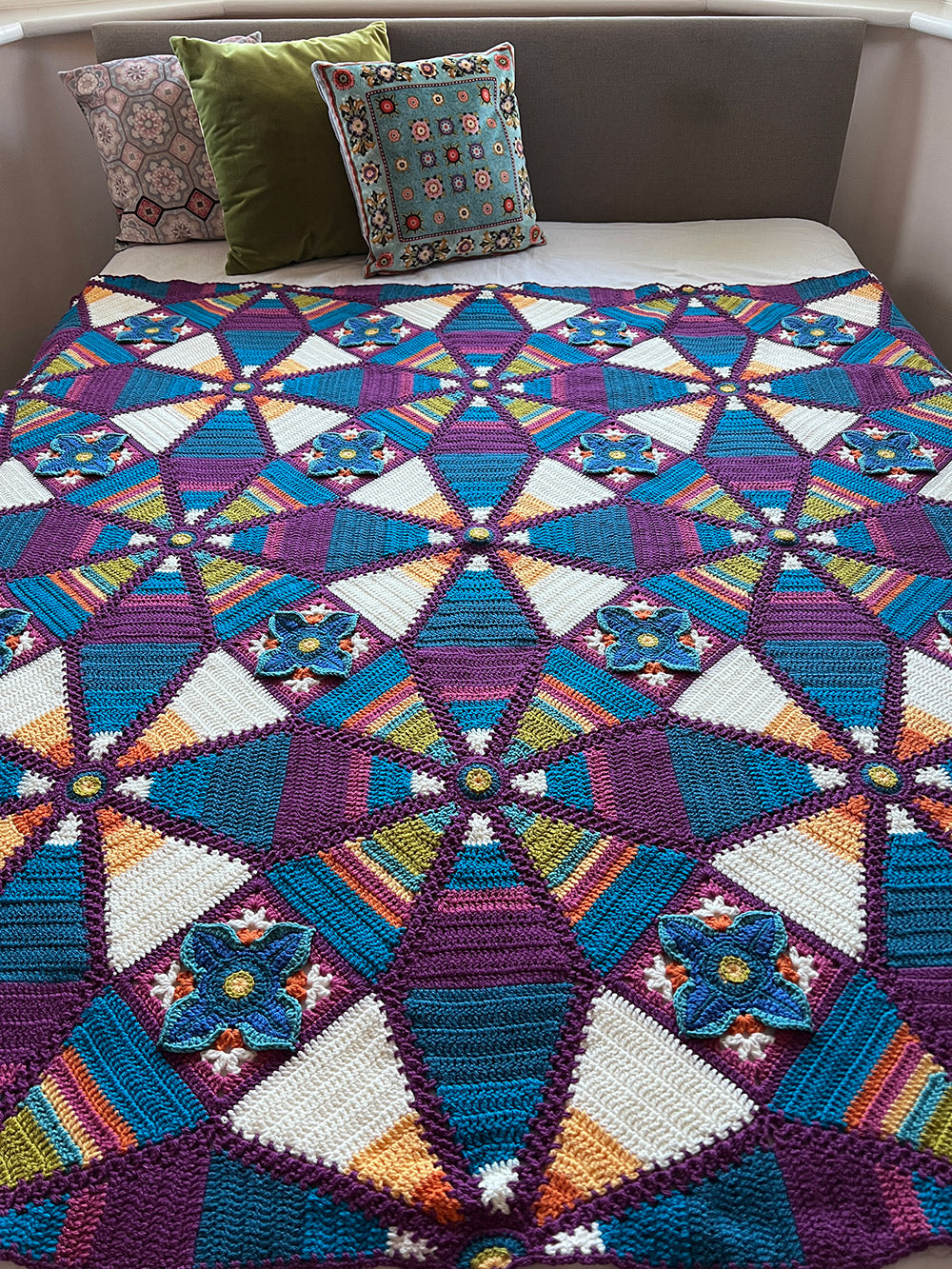 Royal Garden Blanket Special DK & Bellissima Haakpakket - Jane Crowfoot