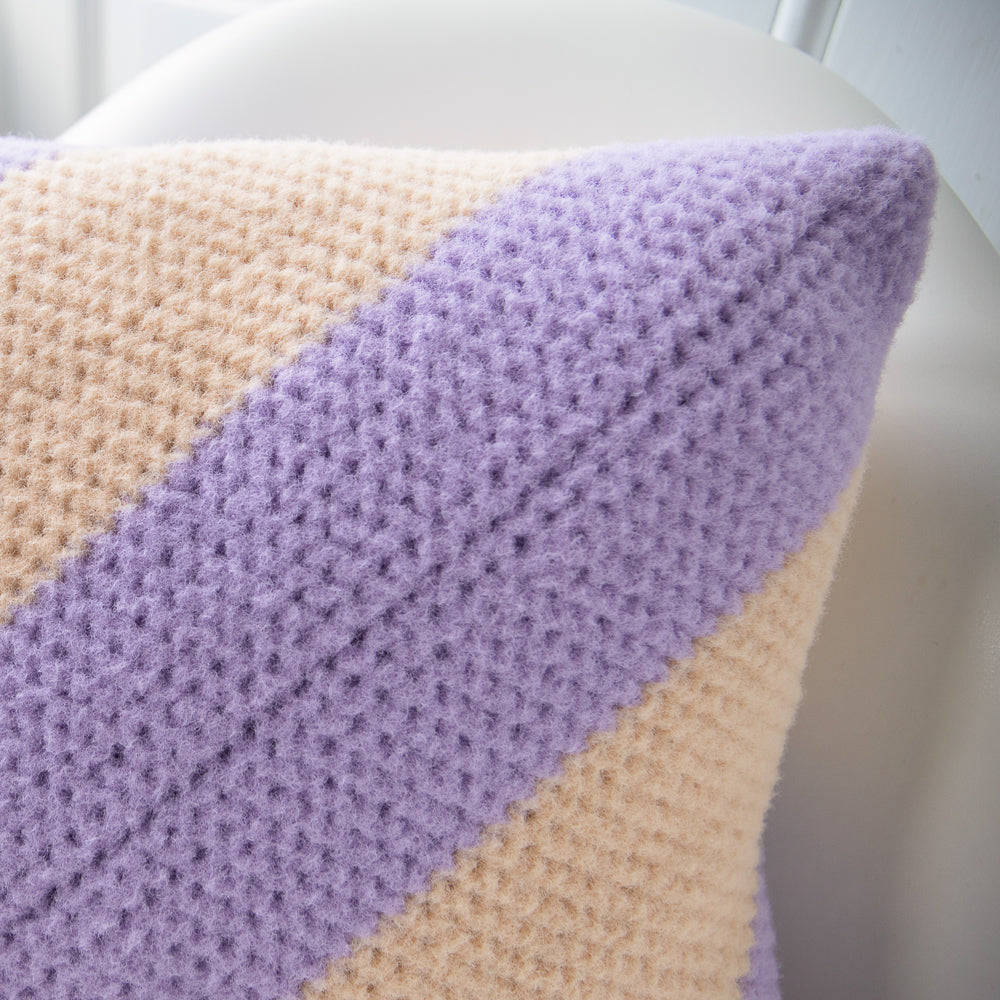 Felt-it Streifenkissen – Häkelpaket
