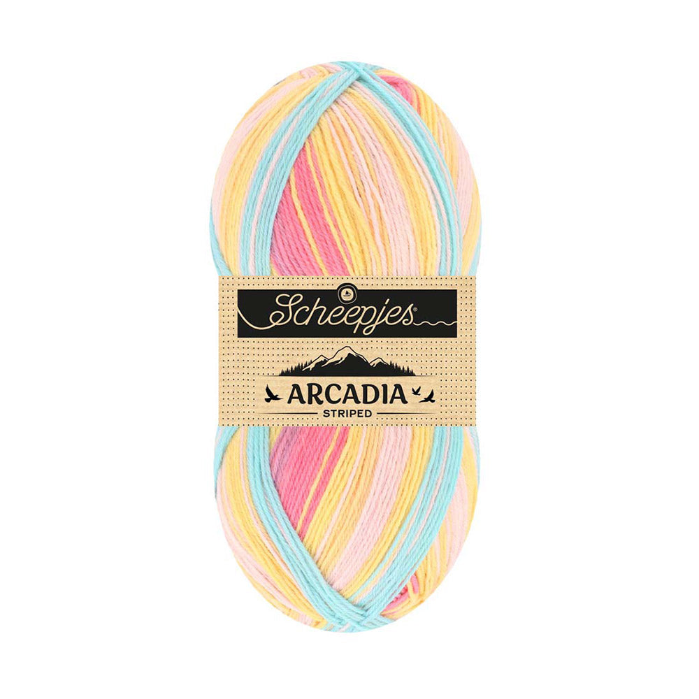 Scheepjes Arcadia Striped 916 Wildflower