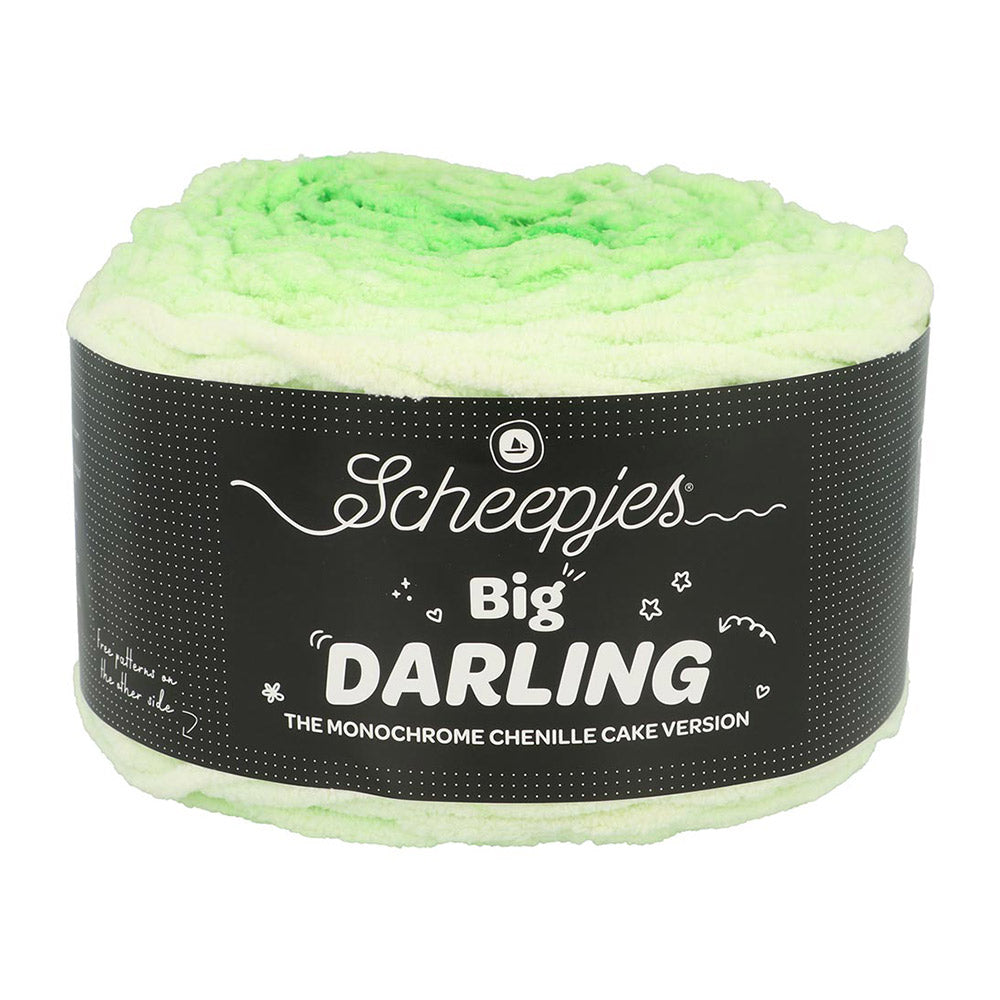 Scheepjes Big Darling Monochrome Cake 407 Froggy - Scheepjes Big Darling Monochrome Cake