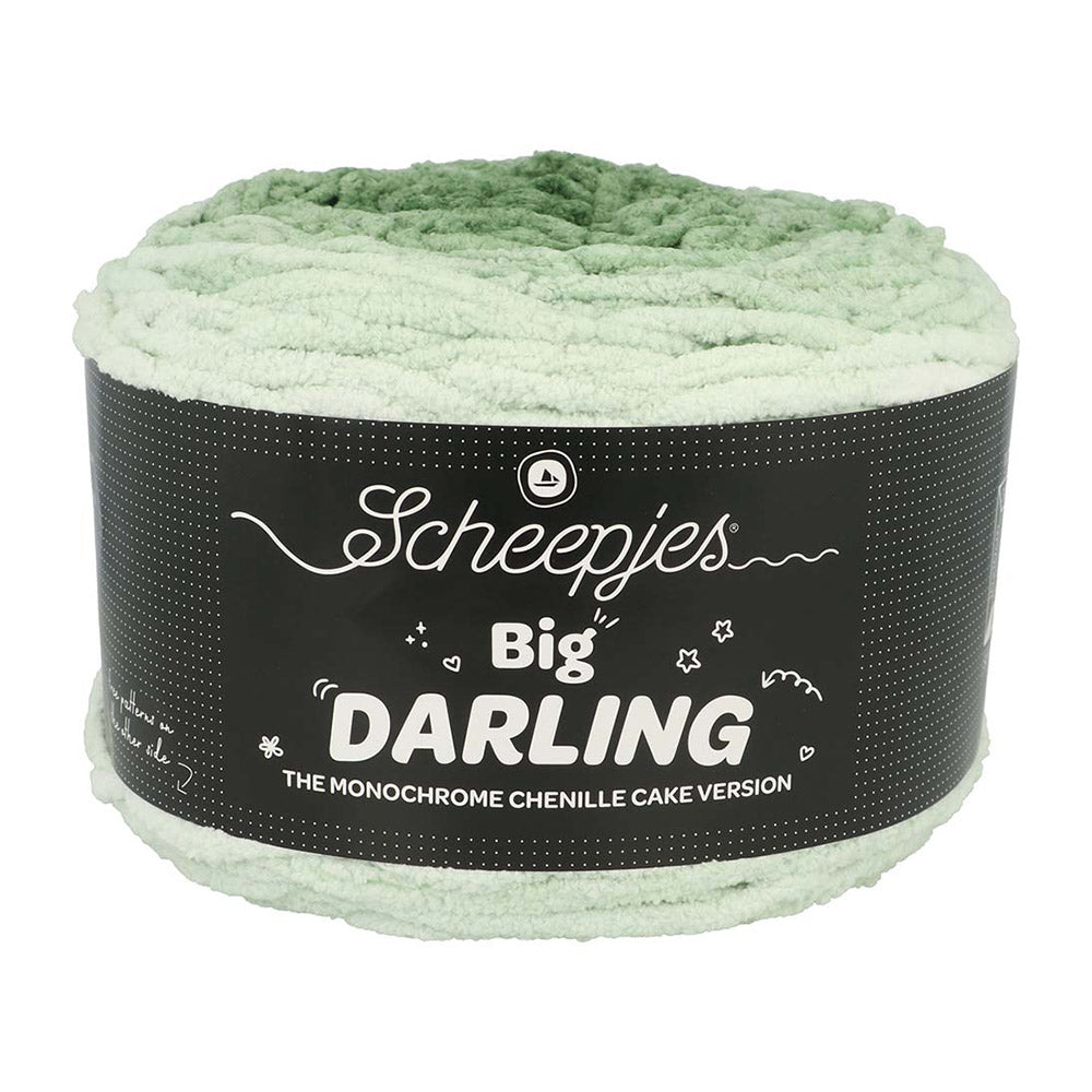 Scheepjes Big Darling Monochrome Cake 420 Pickle - Scheepjes Big Darling Monochrome Cake