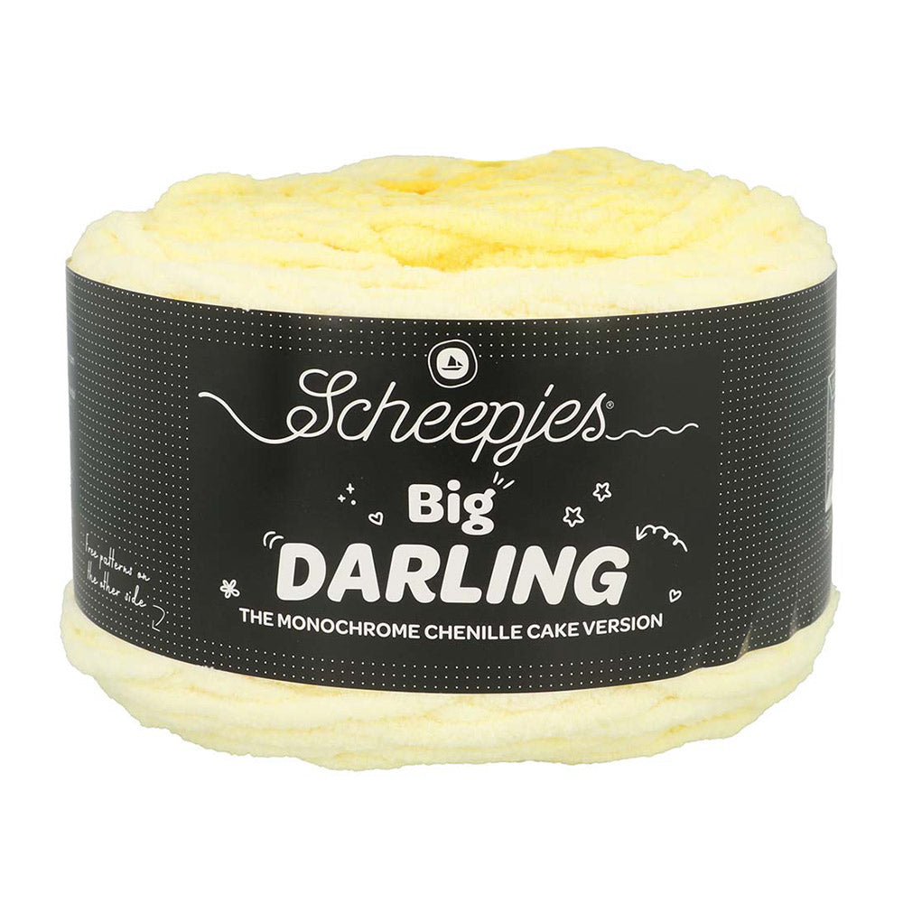 Scheepjes Big Darling Monochrome Cake 421 Lemon - Scheepjes Big Darling Monochrome Cake