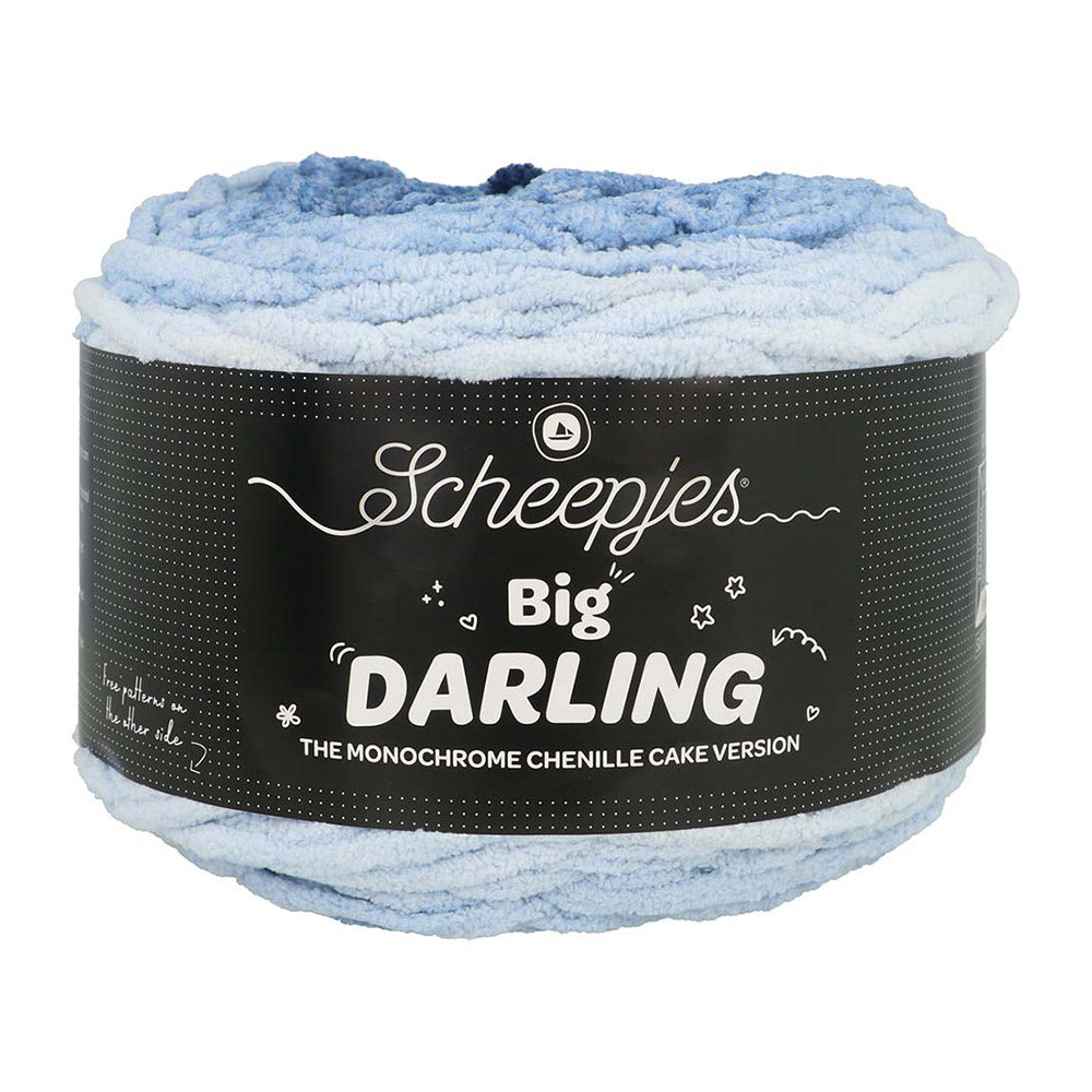 Scheepjes Big Darling Monochrome Cake 426 Peacock - Scheepjes Big Darling Monochrome Cake