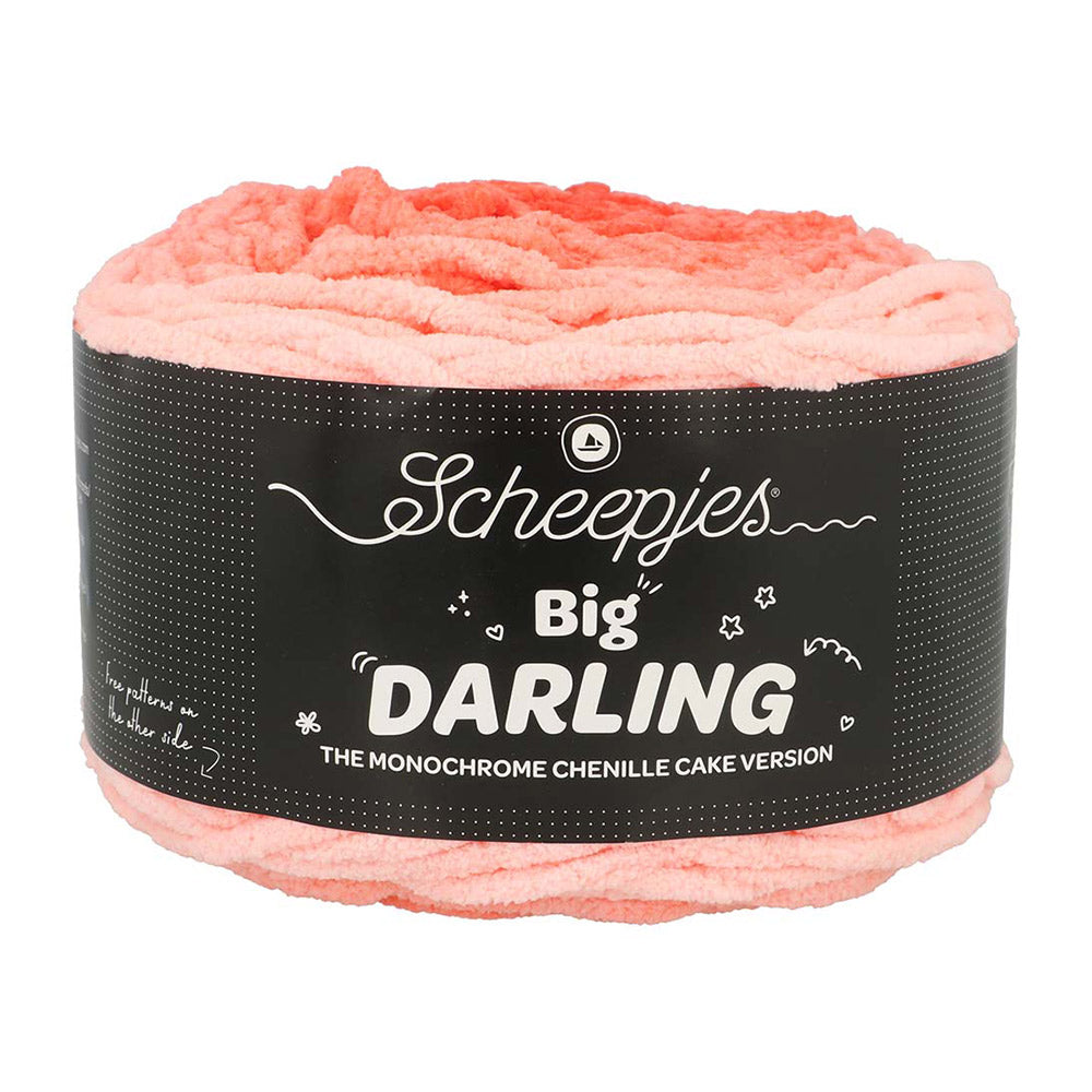 Scheepjes Big Darling Monochrome Cake 438 Minneola - Scheepjes Big Darling Monochrome Cake