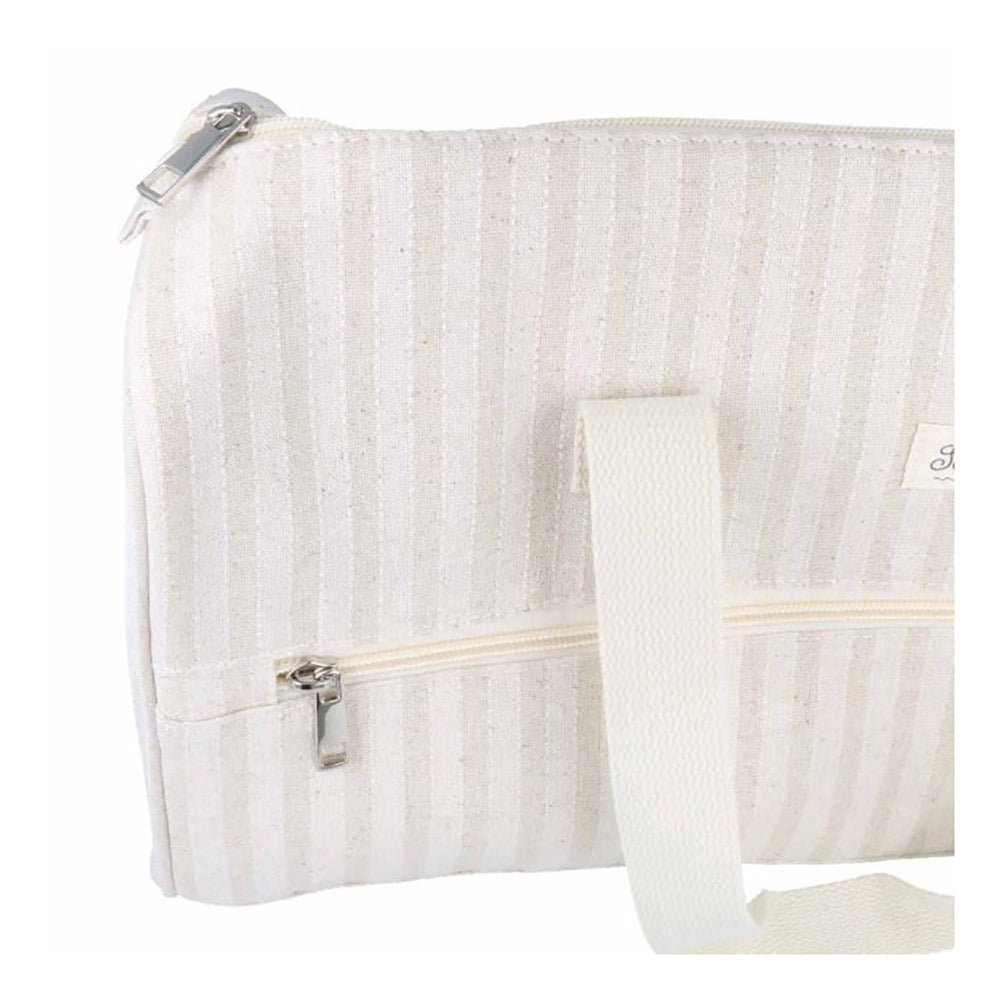 Scheepjes Breitas 45x16,5x19,5cm gestreept beige (2)