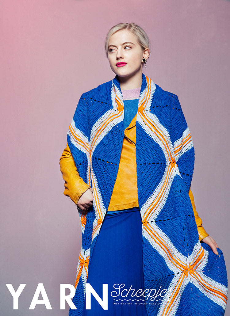 Scheepjes Cahlista 173 Bluebell - Scheepjes rebel wrap — gemaakt met Scheepjes Cahlista