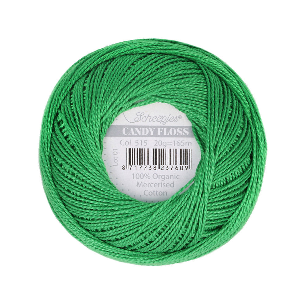 Scheepjes Candy Floss 515 Emerald - Scheepjes Candy Floss