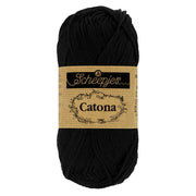 Scheepjes Catona 25g 110 Jet Black