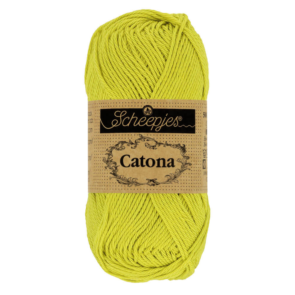Scheepjes Catona 25g 245 Green Yellow