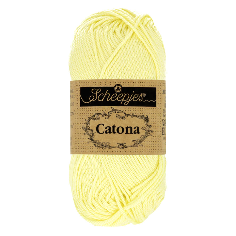 Scheepjes Catona 50g 100 Lemon Chiffon