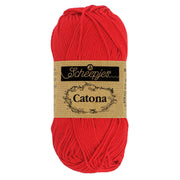 Scheepjes Catona 50g 115 Hot Red