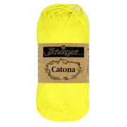 Scheepjes Catona 50g 601 Neon Yellow