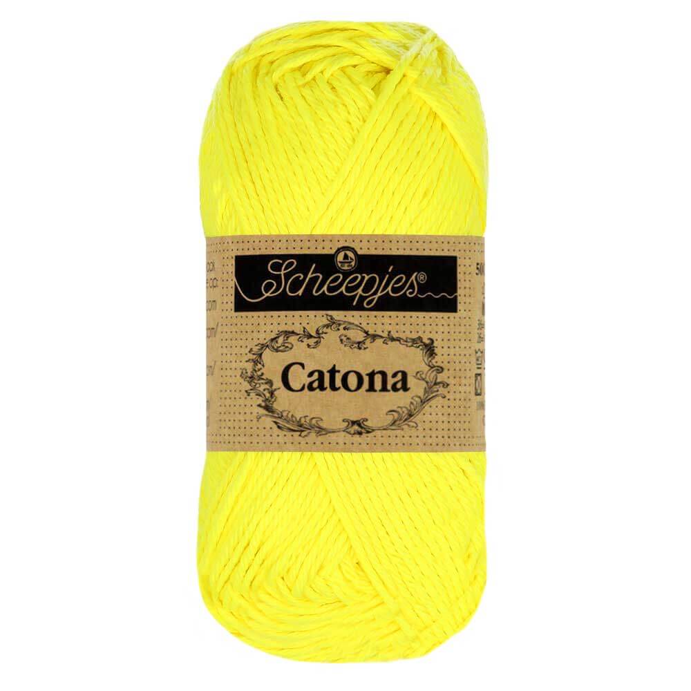 Scheepjes Catona 50g 601 Neon Yellow