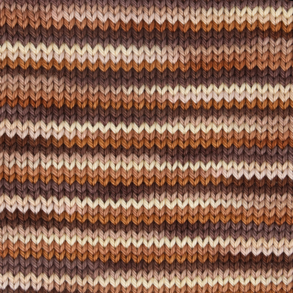 Scheepjes Catona Chroma 011 Woodland - Gauge swatch — gemaakt met Scheepjes Catona Chroma
