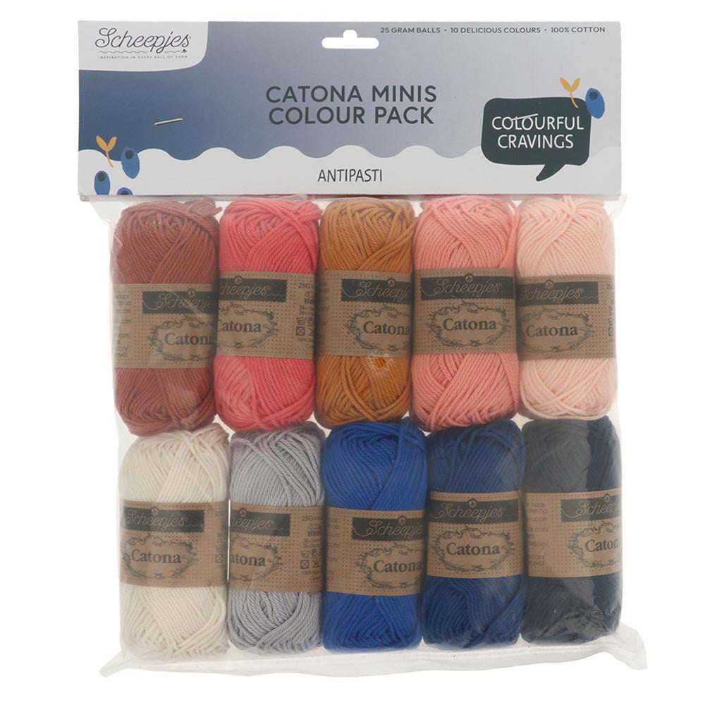 Scheepjes Catona Colour Pack Antipasti 10x25g (2)