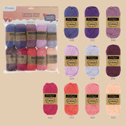 Scheepjes Catona Colour Pack Berry Bliss 10x25g