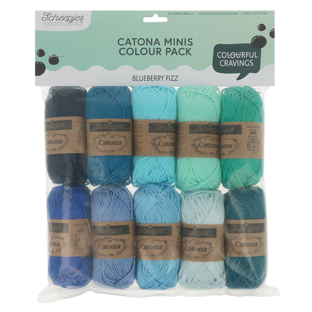 Scheepjes Catona Colour Pack Blueberry Fizz 10x25g (2)