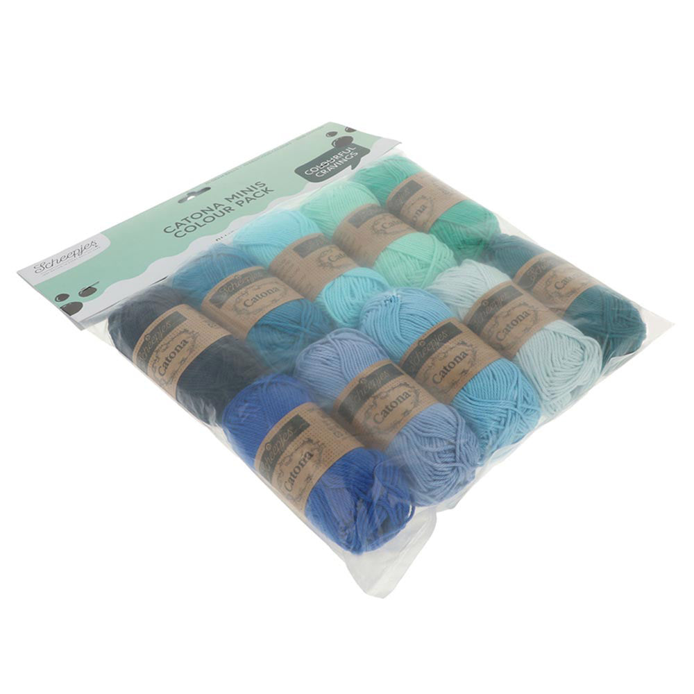Scheepjes Catona Colour Pack Blueberry Fizz 10x25g (3)