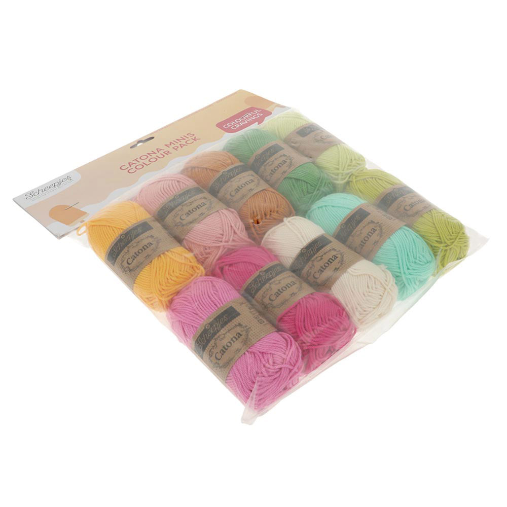 Scheepjes Catona Colour Pack Creamsicle 10x25g (3)