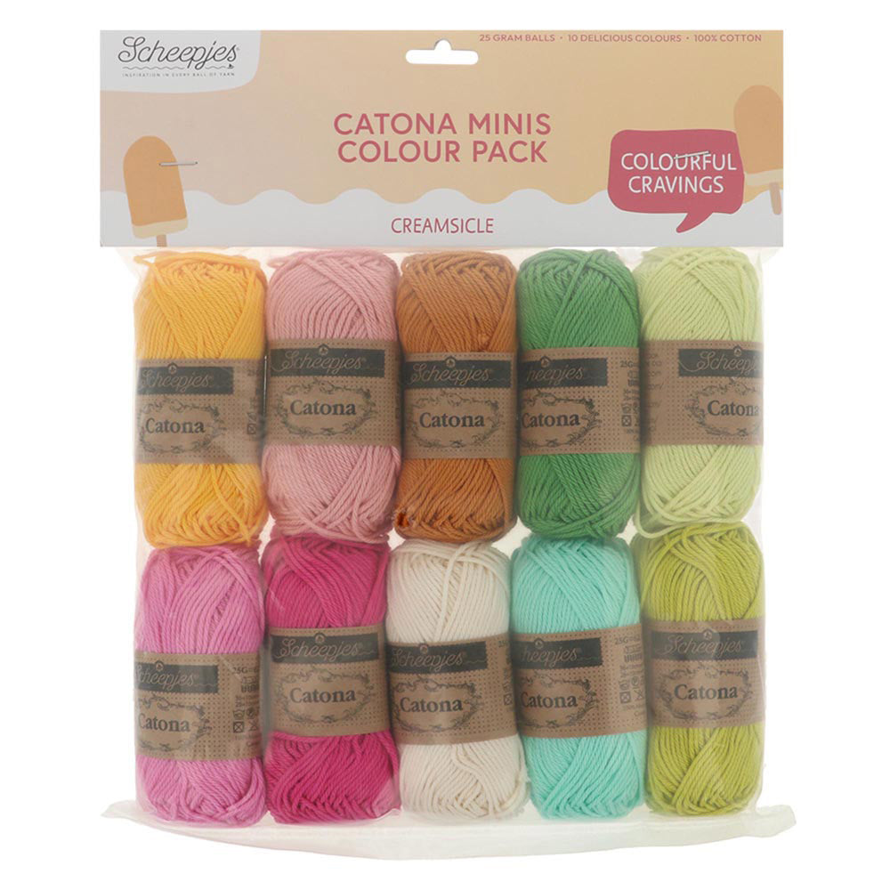 Scheepjes Catona Colour Pack Creamsicle 10x25g (2)