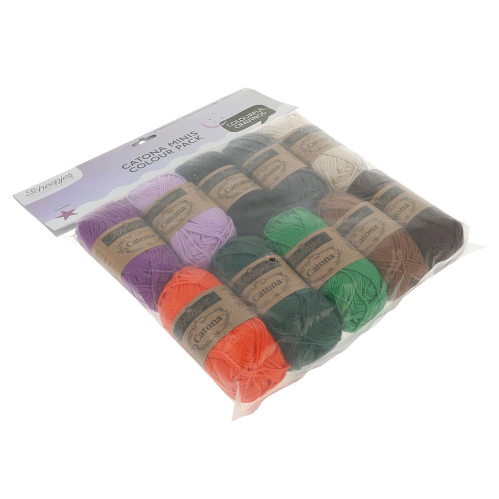 Scheepjes Catona Colour Pack Midnight Feast 10x25g (3)