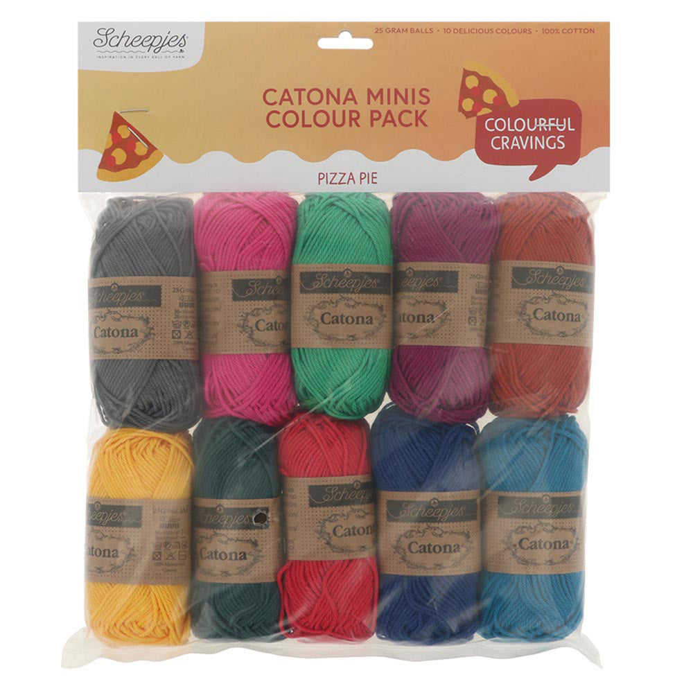Scheepjes Catona Colour Pack Pizza Pie 10x25g (2)