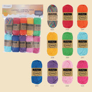 Scheepjes Catona en Chroma Colour Pack Fruit Platter 10x25g