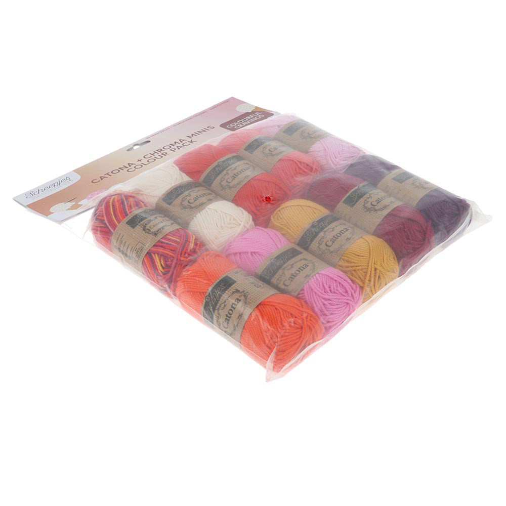 Scheepjes Catona en Chroma Colour Pack Summer Sherbet 10x25g (3)