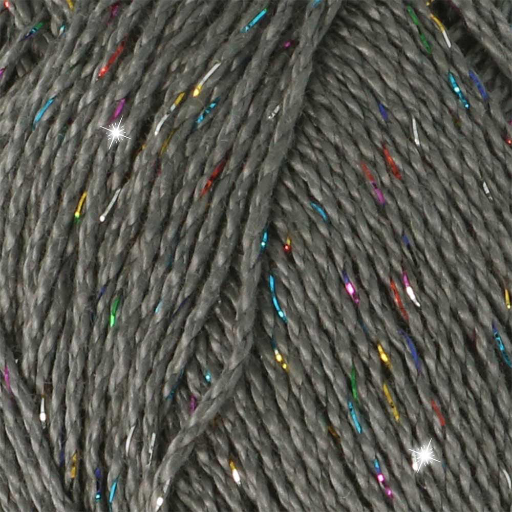 Scheepjes Catona Shine 50g 242-R Metal Grey - Rainbow (2)