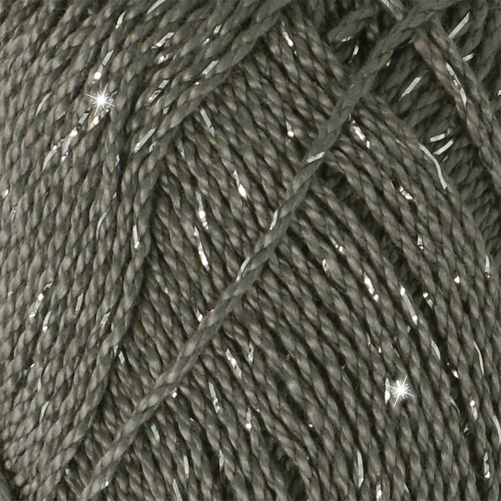 Scheepjes Catona Shine 50g 242-S Metal Grey - Silver (2)