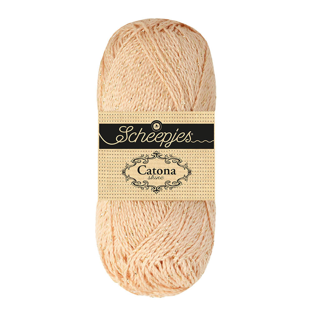 Scheepjes Catona Shine 50g 255-G Shell - Gold