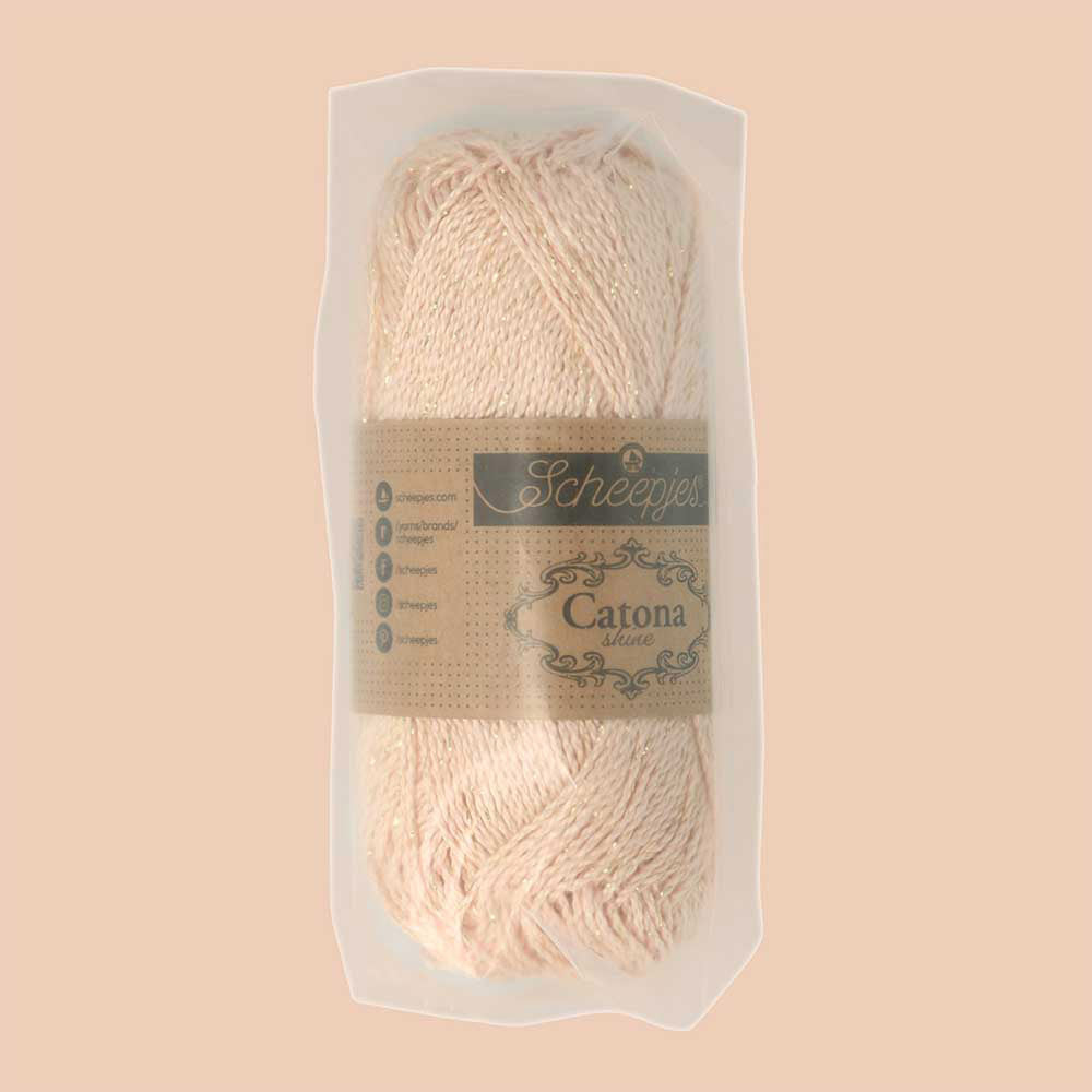 Scheepjes Catona Shine 50g 255-G Shell - Gold (3)