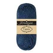 Scheepjes Catona Shine 50g 527-R Midnight - Rainbow