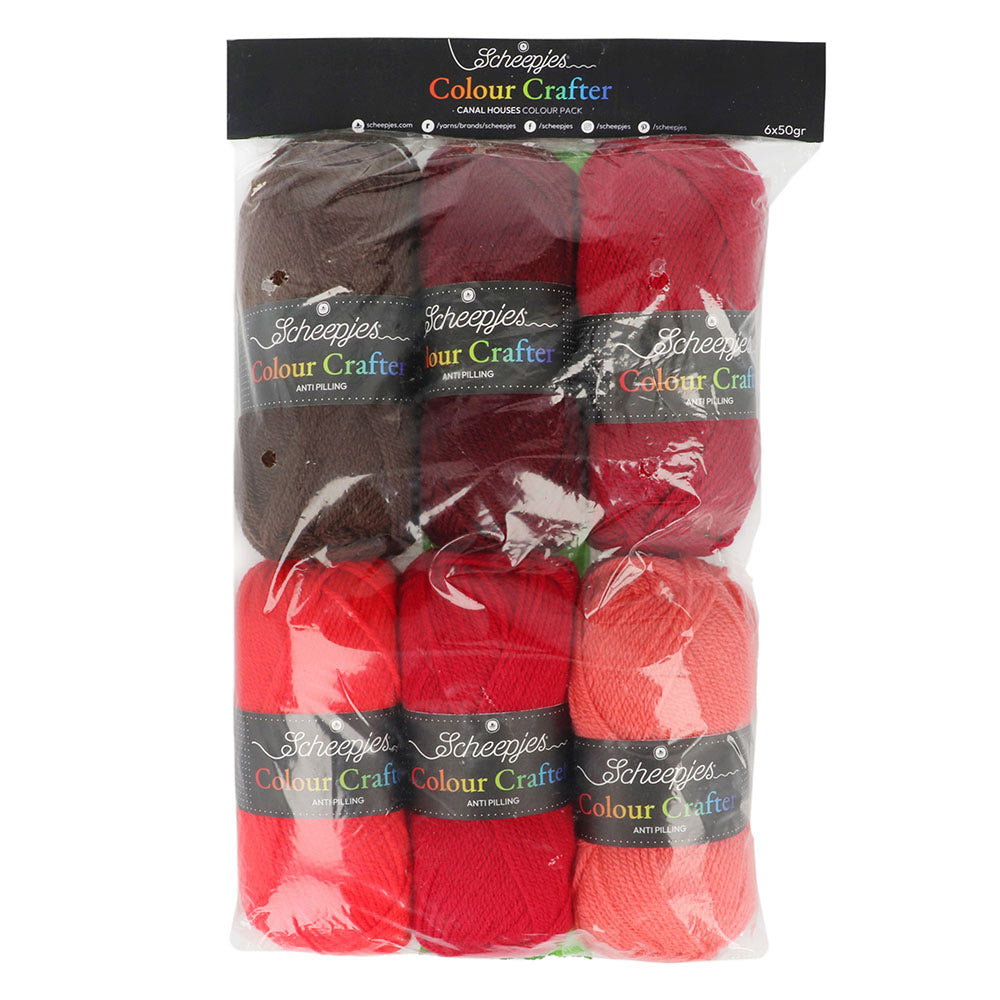 Scheepjes Colour Crafter Colour Pack 6x50g Canal Houses (2)
