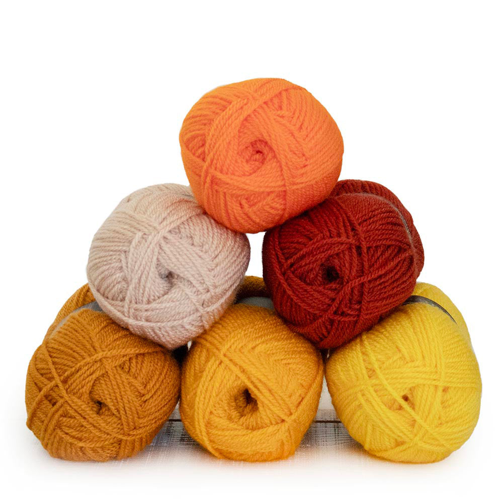 Scheepjes Colour Crafter Colour Pack 6x50g Clogs