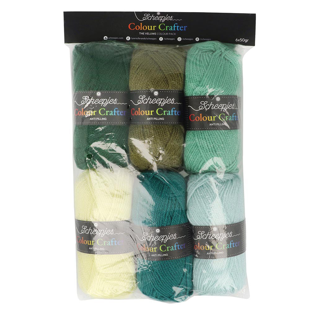 Scheepjes Colour Crafter Colour Pack 6x50g The Veluwe (2)