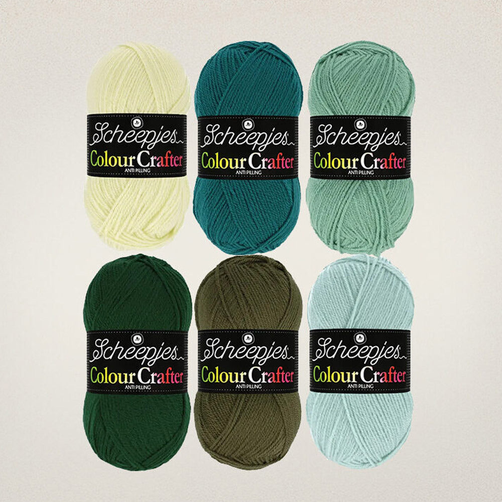 Scheepjes Colour Crafter Colour Pack 6x50g The Veluwe (3)