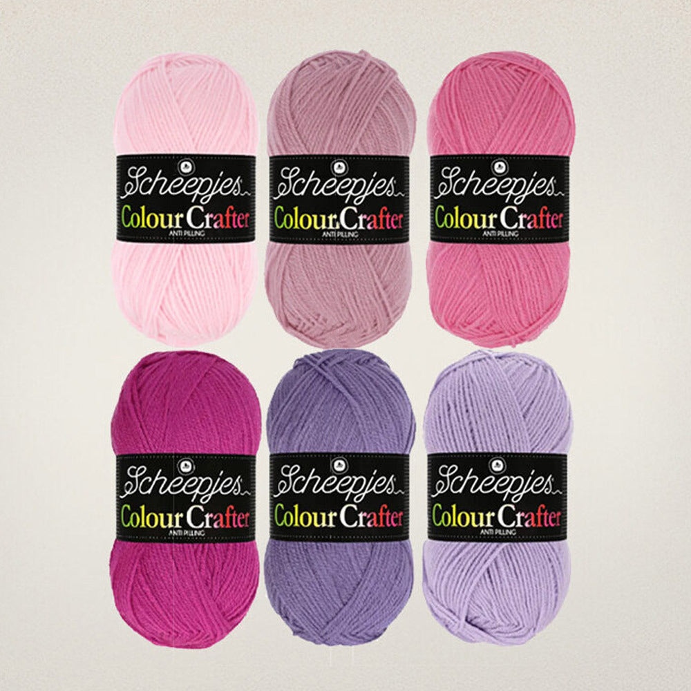 Scheepjes Colour Crafter Colour Pack 6x50g Tulip Fields (2)