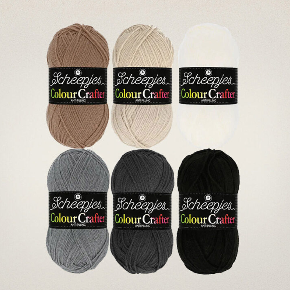 Scheepjes Colour Crafter Colour Pack 6x50g Windmills (3)
