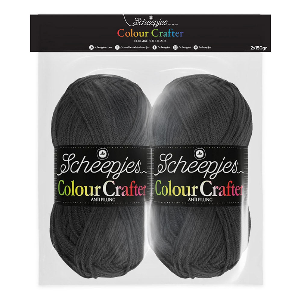 Scheepjes Colour Crafter Solid Pack 2x150g Pollare (2)